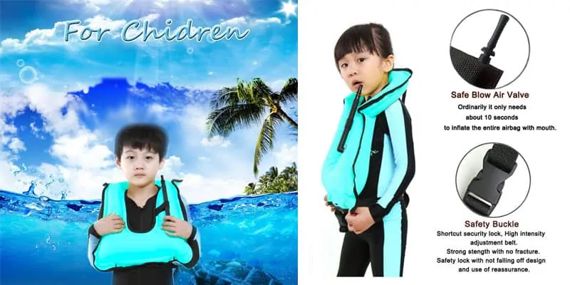 snorkel vest for kids