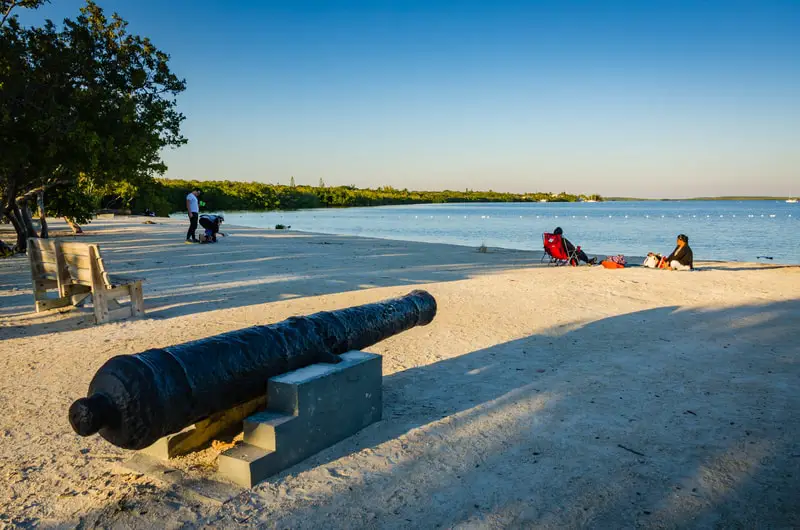 john pennekamp snorkel beach