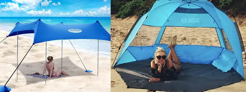 uv protecting tent