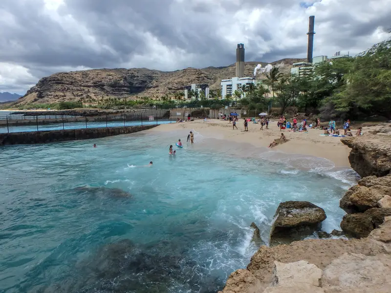 electric beach inlet