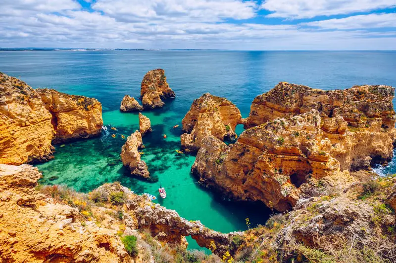 Snorkeling In Lagos Portugal Best Beaches And Tours Snorkel Planet