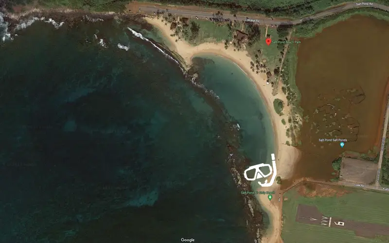 Salt Pond Beach Park Map