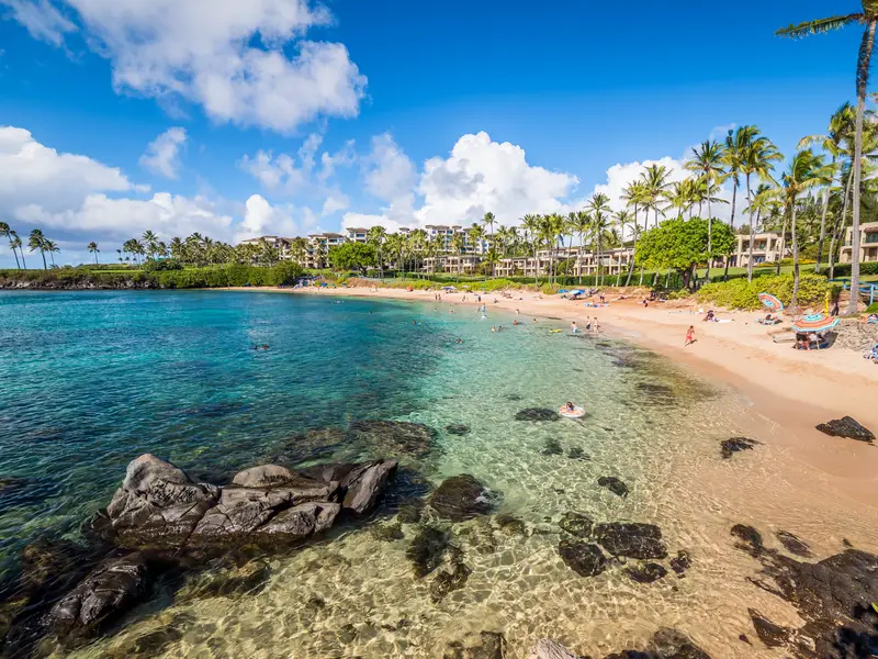 Kapalua Bay Beach view